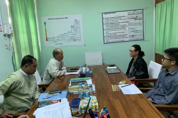 Discussion with Non-Timber Forest Product Exchange Programme