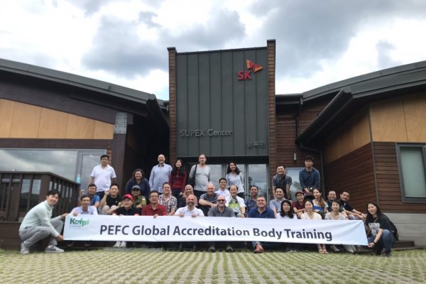 MFCC Participation in PEFC Accreditation Body training, Seoul, Korea